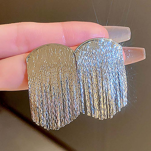 Серьги длинные на гвоздиках арт. 11 9848 (id 261279) - Rada фото 2