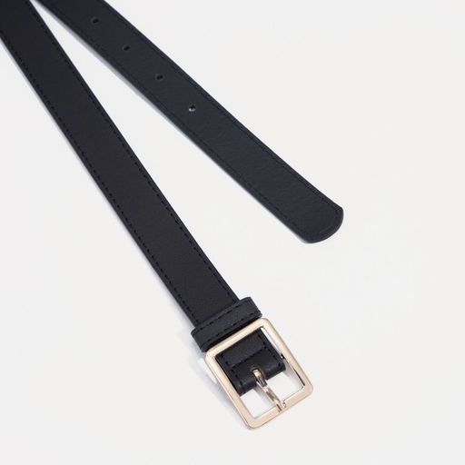 Ремень женский, ширина 2,4 см, пряжка метал, цвет чёрный - Simaland фото 2