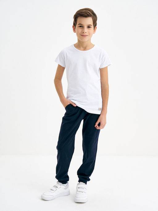 Темно-синие брюки для мальчика - Kogankids фото 4