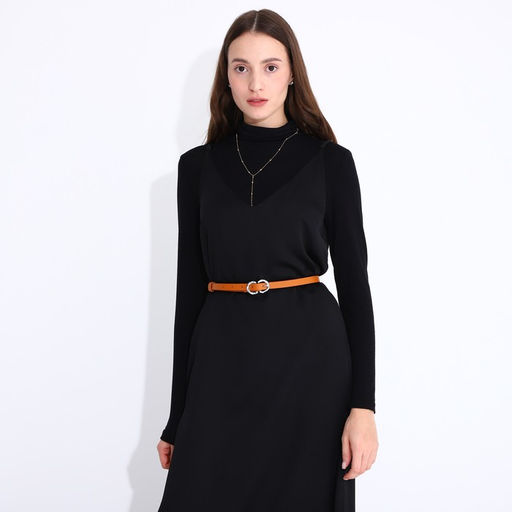 Ремень женский, ширина 1,5 см, винт, пряжка металл, цвет рыжий - Simaland фото 3