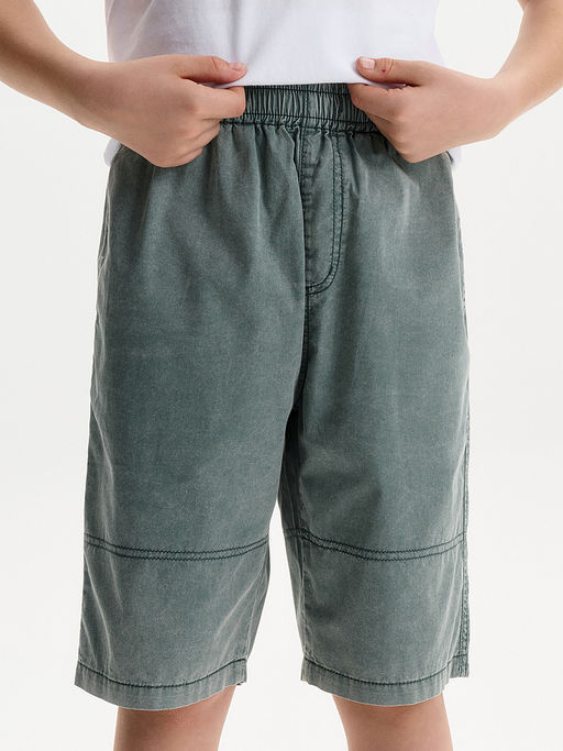 PELICAN, шорты для мальчика, Зеленый фото 4