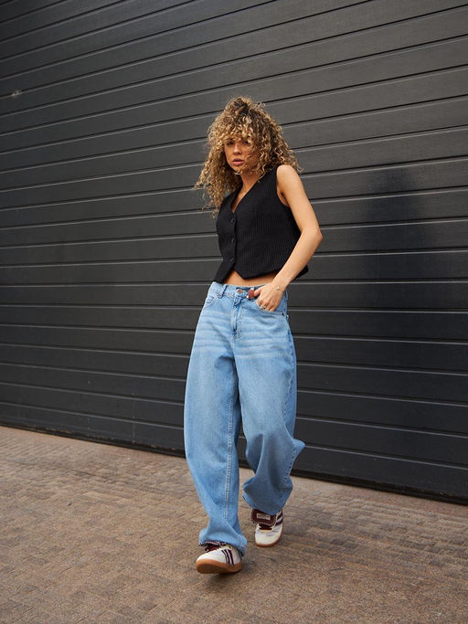 Женские джинсы арт. 19843 - F5 фото 3