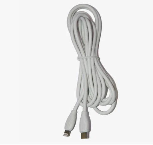 Кабель толстый 2 метра USB 2.0 - iPhone 120W белый