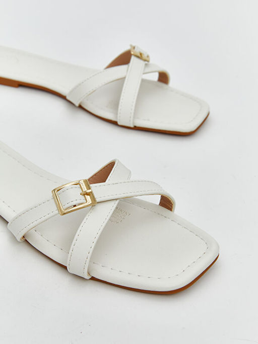 Leopar Desenli Kad?n Terlik