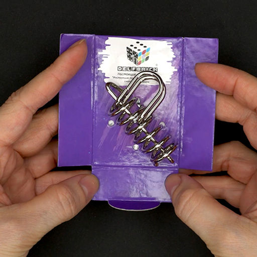 DELFBRICK DLM-07 Головоломка металлическая 1 шт Пружинка 2 элемент