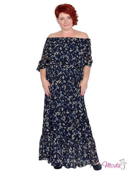 Платье Модель №1275 размеры 44-84 - Plusmoda фото 8