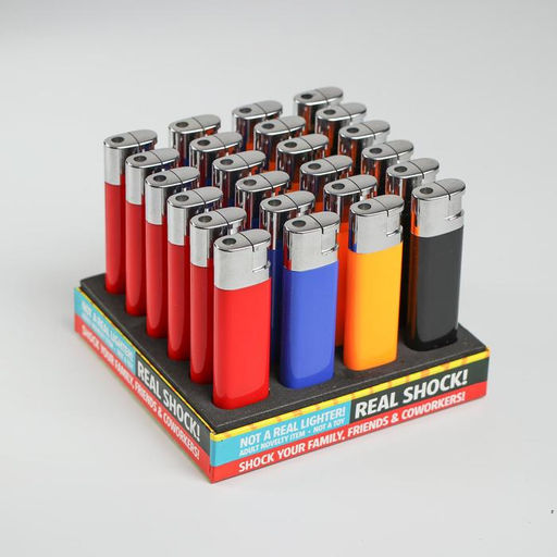 Цена за 24 шт. Прикол-шокер Зажигалка, цвета МИКС - Simaland фото 3