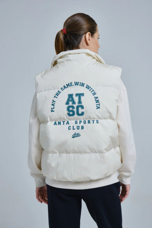 Пуховый жилет Белый - Anta sport фото 9