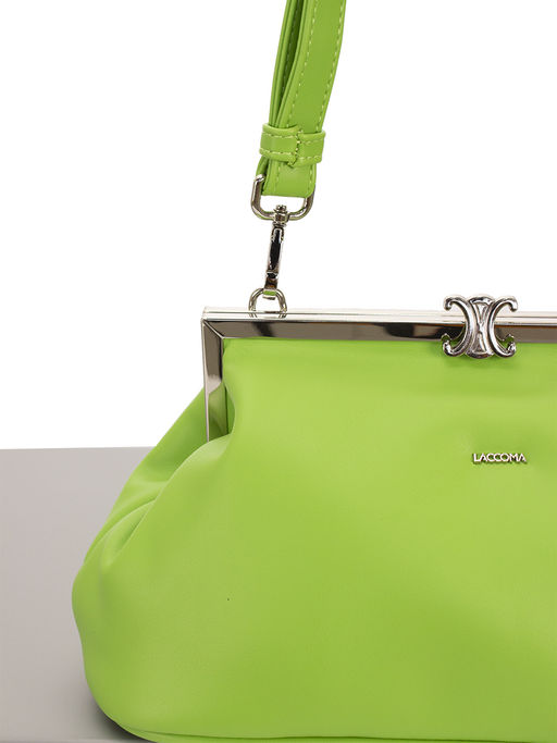 LACCOMA сумка Фиона-Ф826-травяной эко кожа хлопок  фото 3