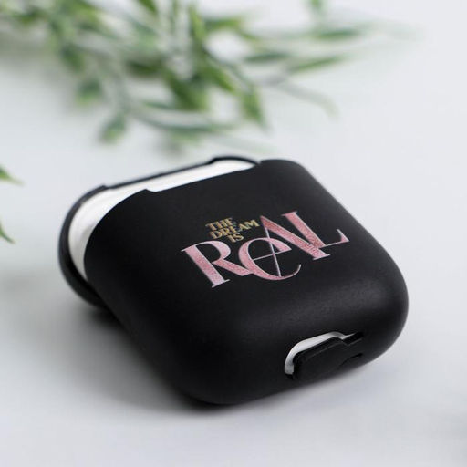 Подарочный набор: ежедневник, чехол для наушников и ремень для часов «Love», 20×22 см