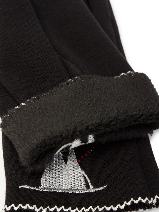 Перчатки жен Labbra LB-CP-131 black  фото 8