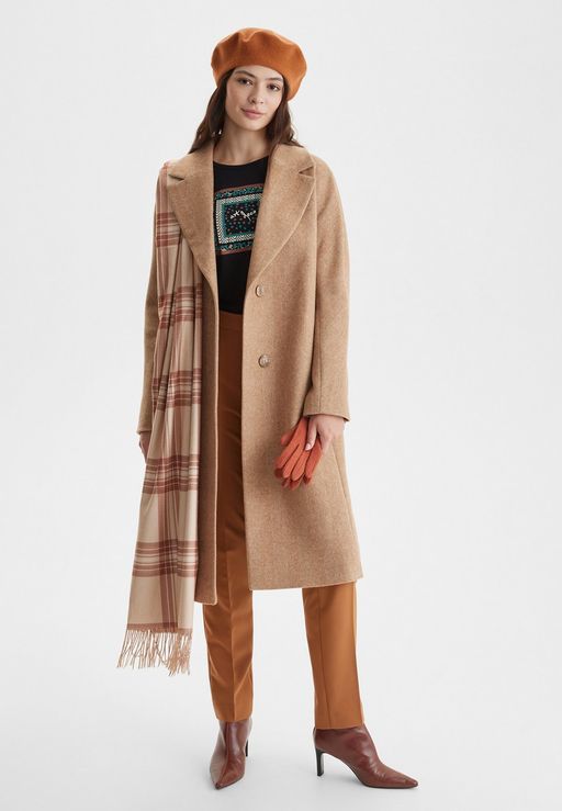 Пальто женское LA-201337-LС, 
светлый кэмел - Steinberg фото 5