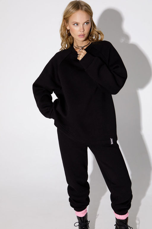 Свитшот Pirs 4992 черный  фото 4