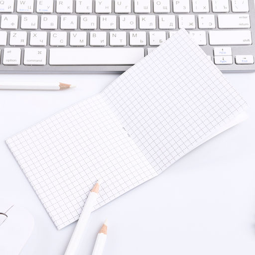 Цена за 20 шт. Блокнот 10×10, 16 листов в клетку «Енотик блокнотик»