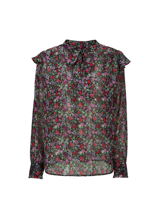 Блузка, черно-пестрая - Ashley brooke фото 2