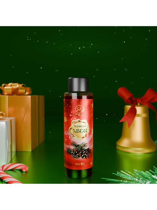 Шампунь для волос Secret Beauty, аромат хвои, красная серия, 250 мл