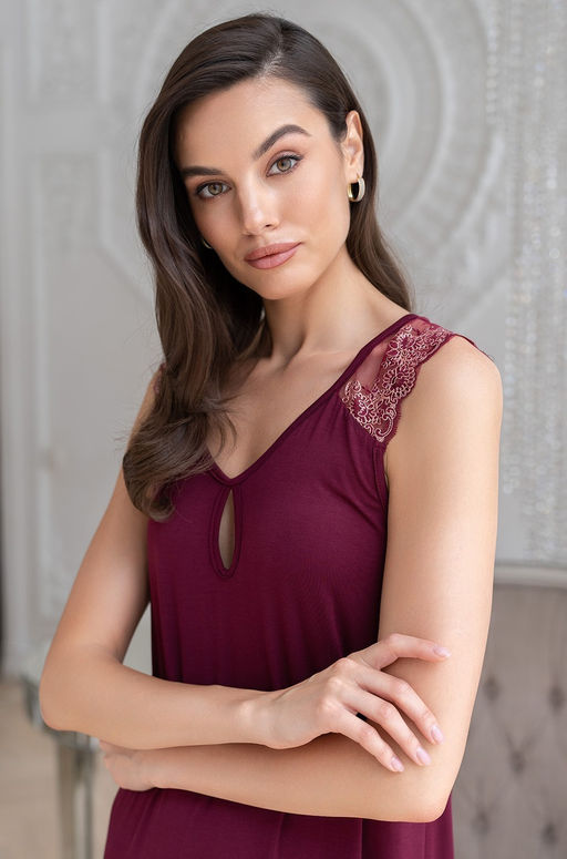 NUAR 6244 Длинная сорочка Mia-Amore  фото 3