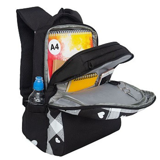 RG-666-7 Рюкзак школьный с обвесом - Grizzly фото 5