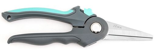 Профессиональный садовый секатор с прямыми лезвиями ZEMA.