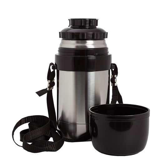 Термос "Дорожный" ДУ-1,0л. универсальный на ремне арт.1с671 Аша