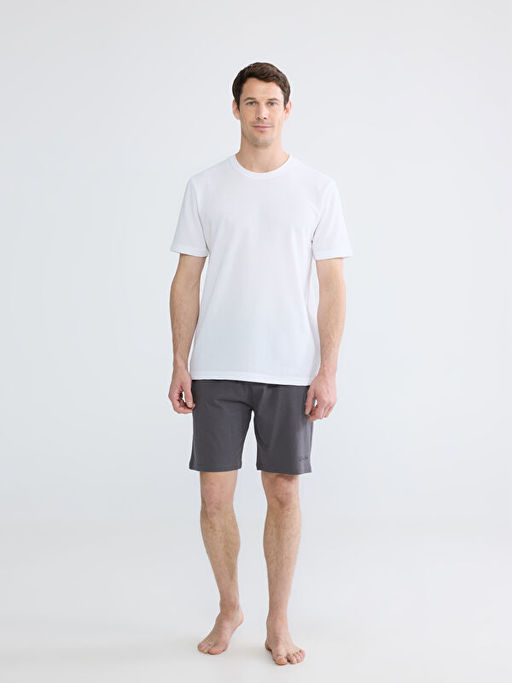 Slim Fit Erkek Pijama Alt ?ort