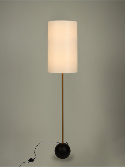 Торшер «Ариана» Е27 40 Вт латунь-черный 28.5×28.5×148 см