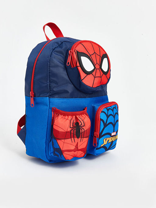 Spider-Man Bask?l? Erkek ?ocuk Okul ?antas?
