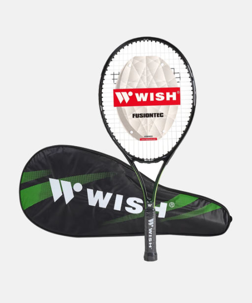 Ракетка для большого тенниса WISH FusionTec 300 26, зеленый  фото 5
