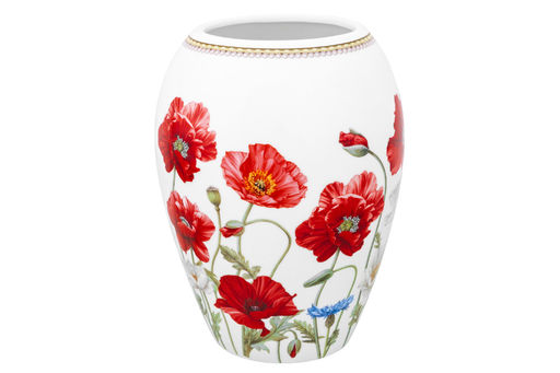 Ваза 2,25 л 15*15*19,5 см Маки NEW BONE CHINA - Elan gallery фото 4