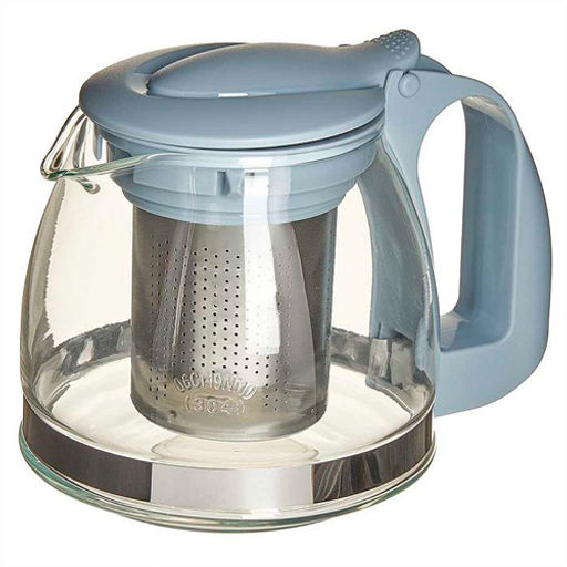 Заварочный чайник с фильтром голубой 700мл AK-5536 - Delta фото 2