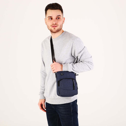 Сумка мужская, цвет синий - Simaland фото 7
