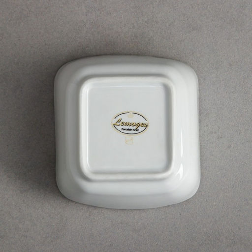 Соусник квадратный Волна, 250 мл, фарфор, Иран - Керамика ручной работы фото 3