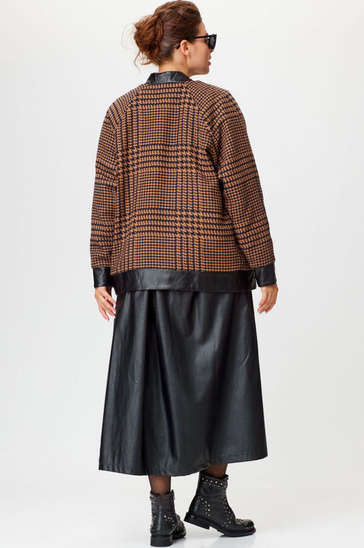 Кардиган SOVA 11187 коричневый фото 3