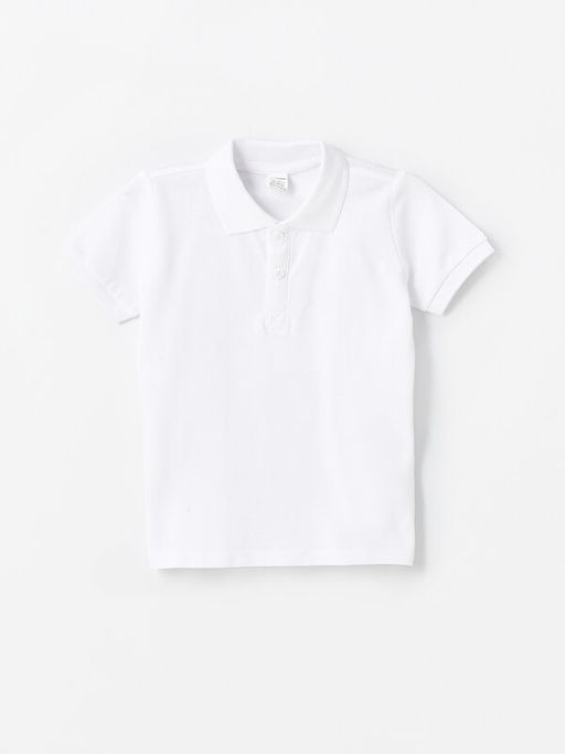 Polo Yaka K?sa Kollu Basic Erkek ?ocuk Ti??rt