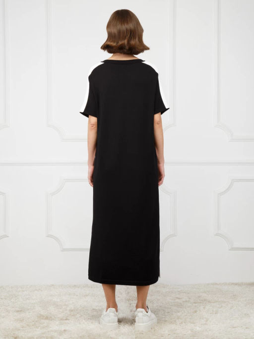 Платье женское ZZ-03006 black/white - Eleganzza фото 3