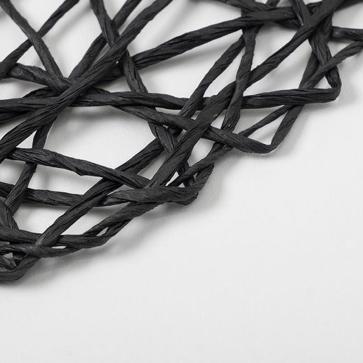 Салфетка сервировочная Доляна Трава, цв.черный, d 38 см  фото 3