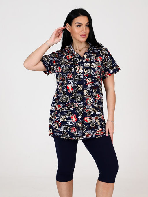 ДК-265 бриджи ДОМАШНИЙ ЖЕНСКИЙ КОСТЮМ (Красный парус) - А-дина фото 3