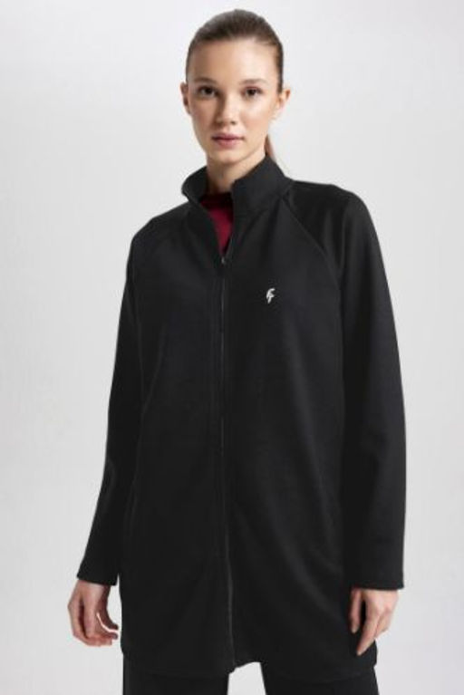 DeFactoFit Long Fit Fleto Cepli Skuba Dalg?c Kumas H?rka