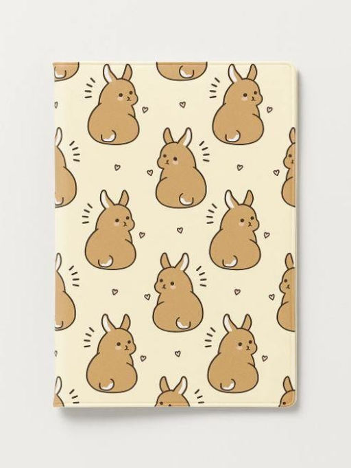 Обложка для паспорта Аниме Many hare, плотность 600 мкм