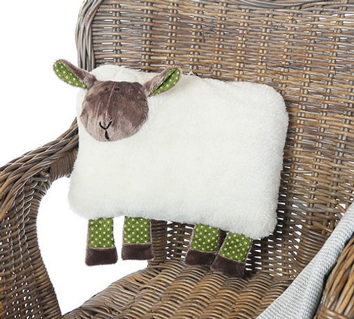 Подушка декоративная арт.1184692-25 Овечка НЮША шерсть