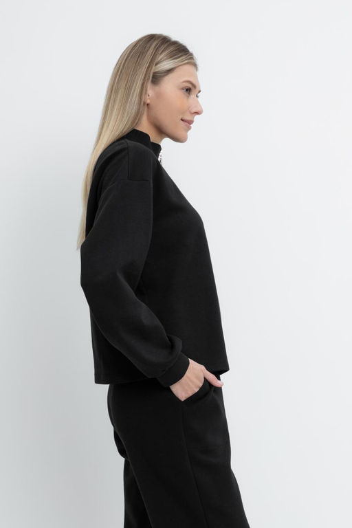 ЕВТ 3257/черный джемпер жен