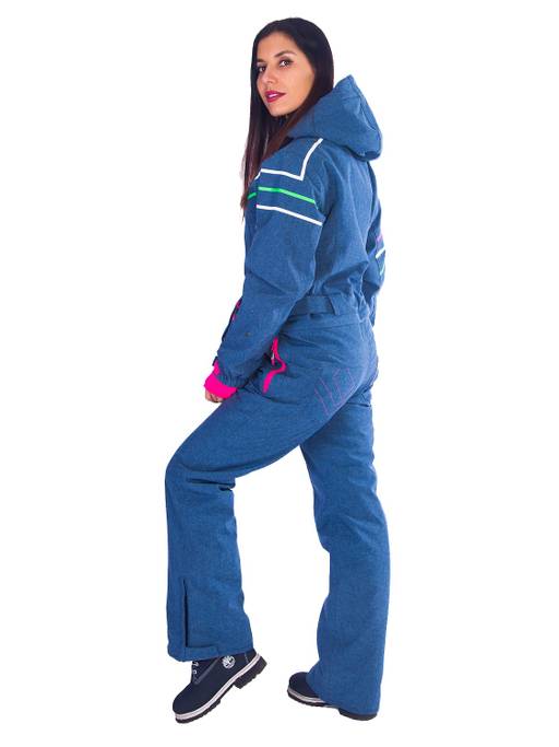 Комбинезон B-8691 Джинсовый