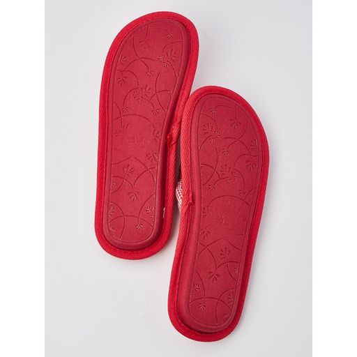 Тапочки Шотландка красные - Halluci фото 5