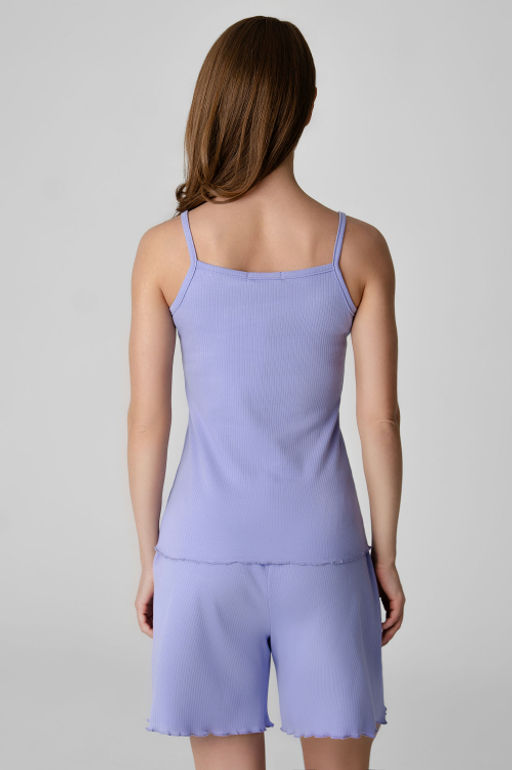 Арт.9177/5 Пижама с шортами 44-50 (4 шт) Цвет:сиреневый - Калинка фото 9