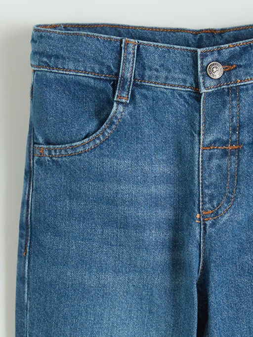 Standart Kal?p Erkek ?ocuk Jean Pantolon