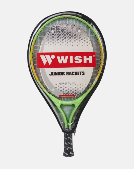 Ракетка для большого тенниса WISH AlumTec JR 2900 19, зеленый  фото 5