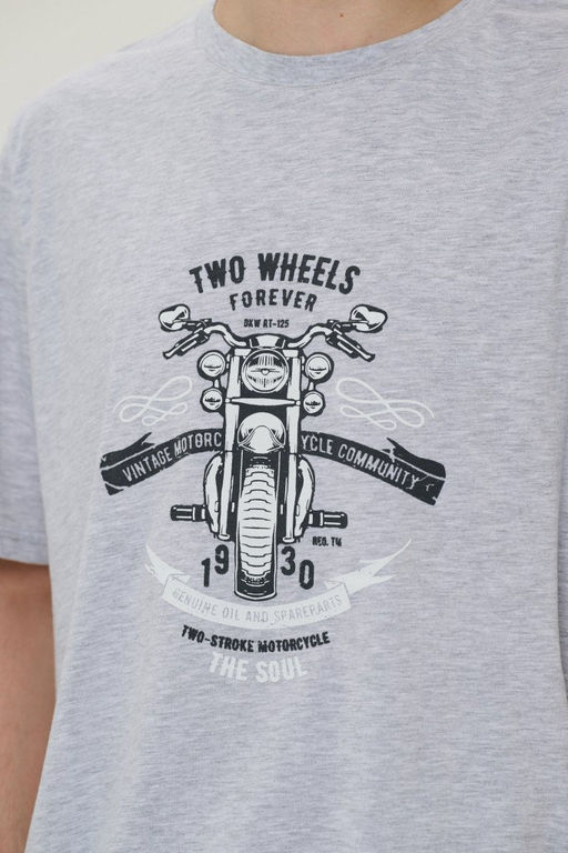 футболка мужская 2809-03 - Mix-mode фото 4