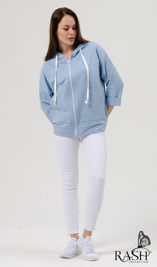 Парка "Экзюпери" голубая Цвет:Голубой