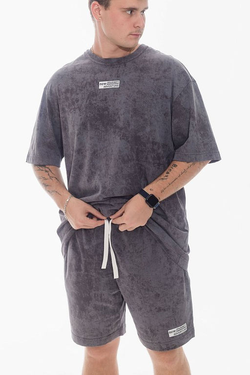 Костюм М124033Тв серый