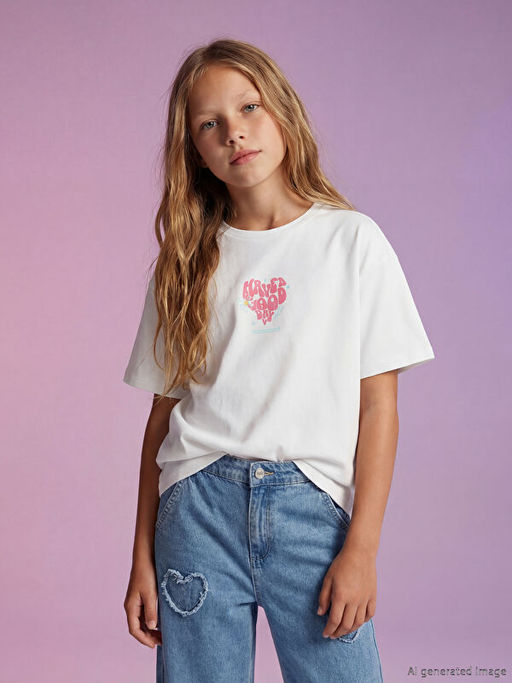 Bask?l? K?z ?ocuk Ti??rt 2li